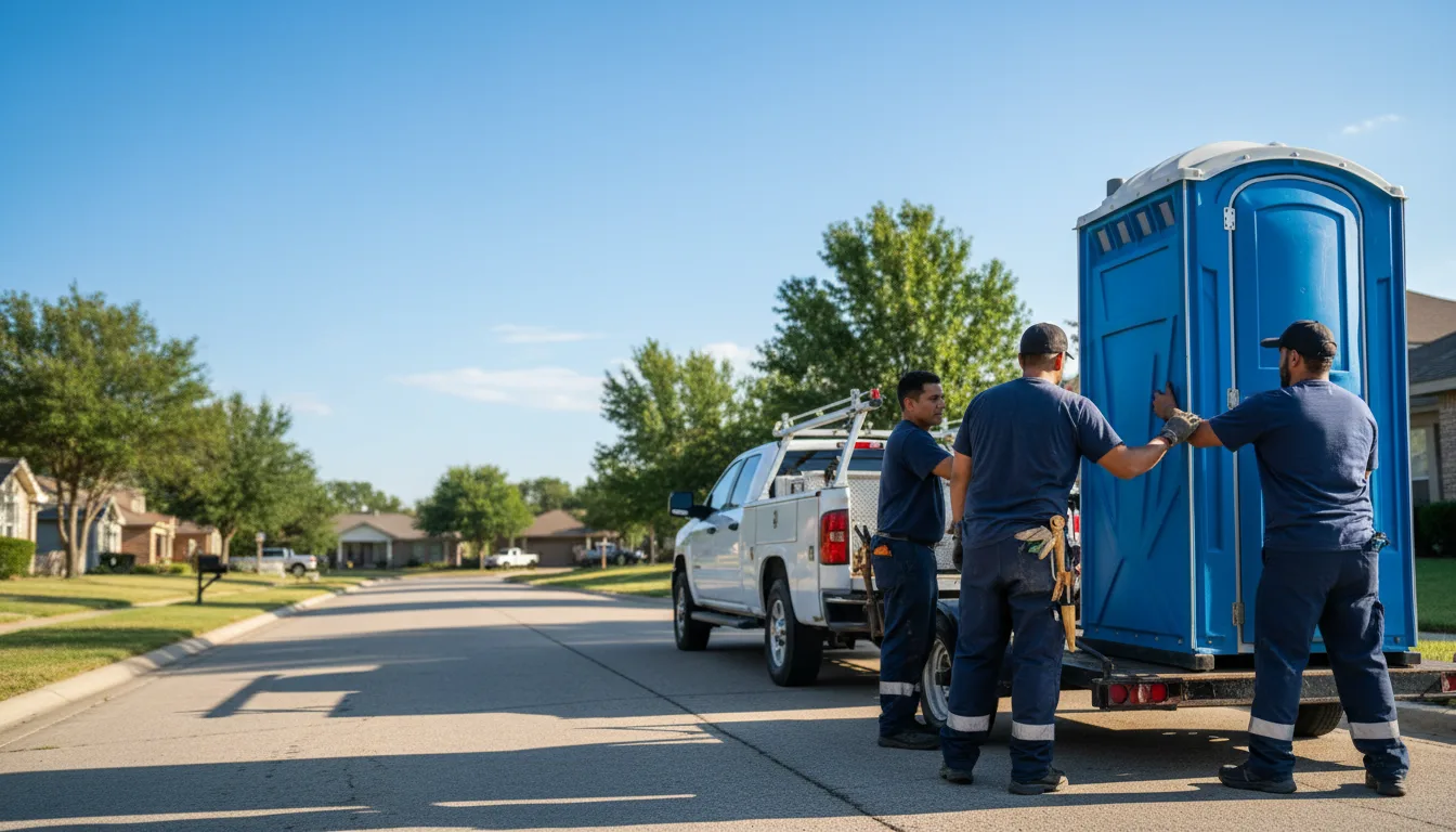 Portable Toilet Rental in Livingston, NJ near me